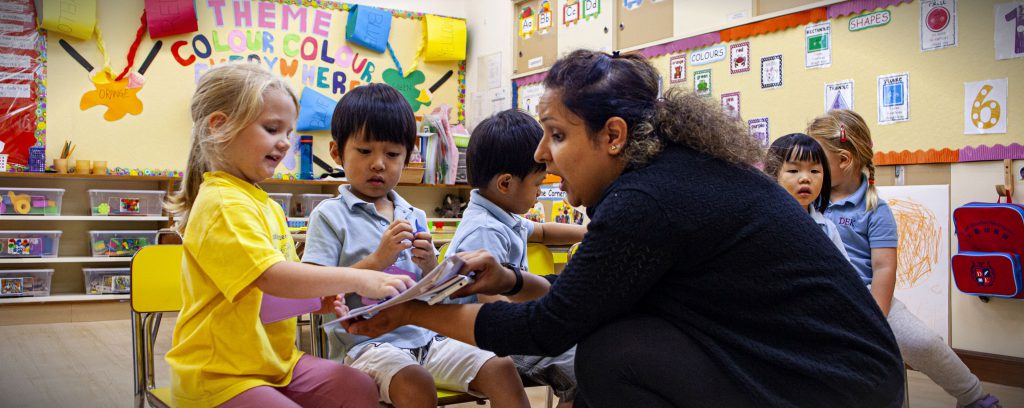 David Exodus Kindergarten classroom reading